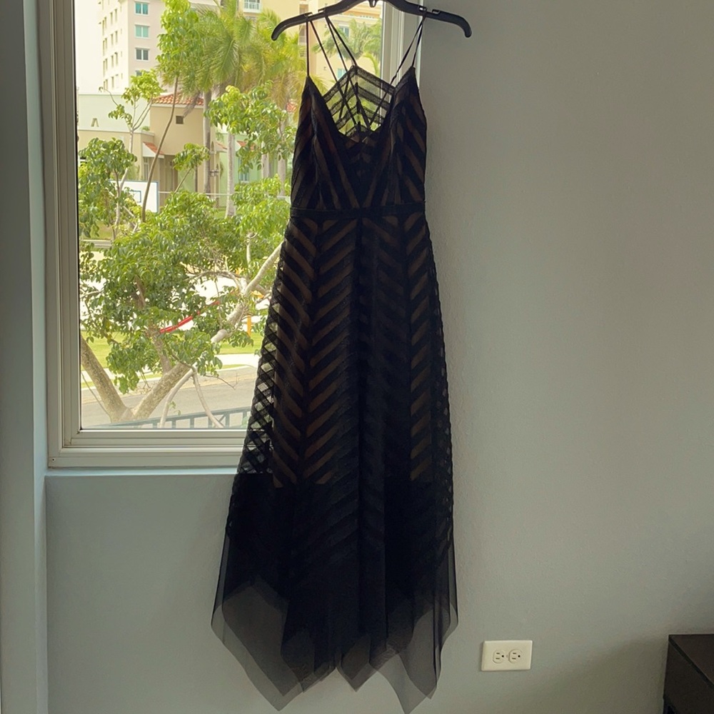 BCBG MAXAZRIA black formal dress